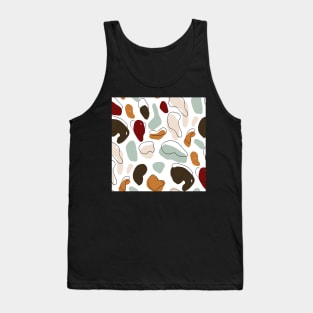 Fall Solid Color Pebbles Tank Top